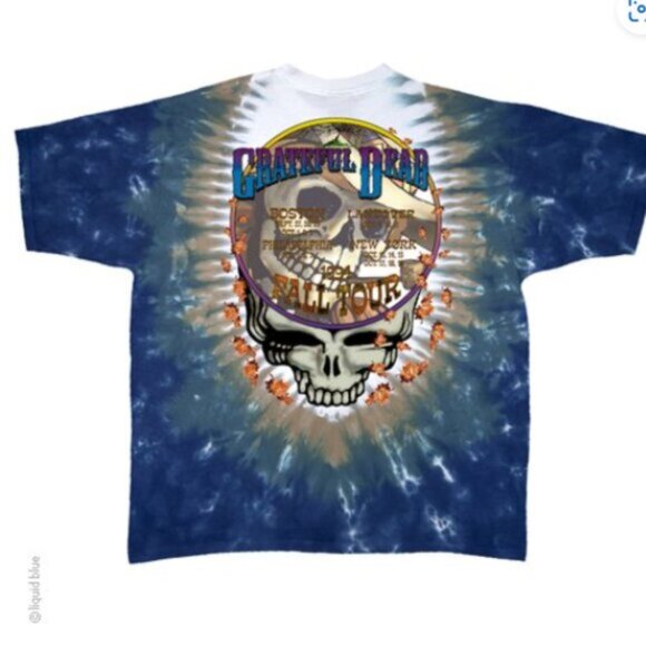 Grateful Dead Banjo Player Fall Tour Original T Shirt Size Large Box T01 - Picture 8 of 9